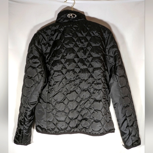 Marker Black Quilted Puffer Zip Up Women's Ski Jacket Size Large - Picture 2 of 10